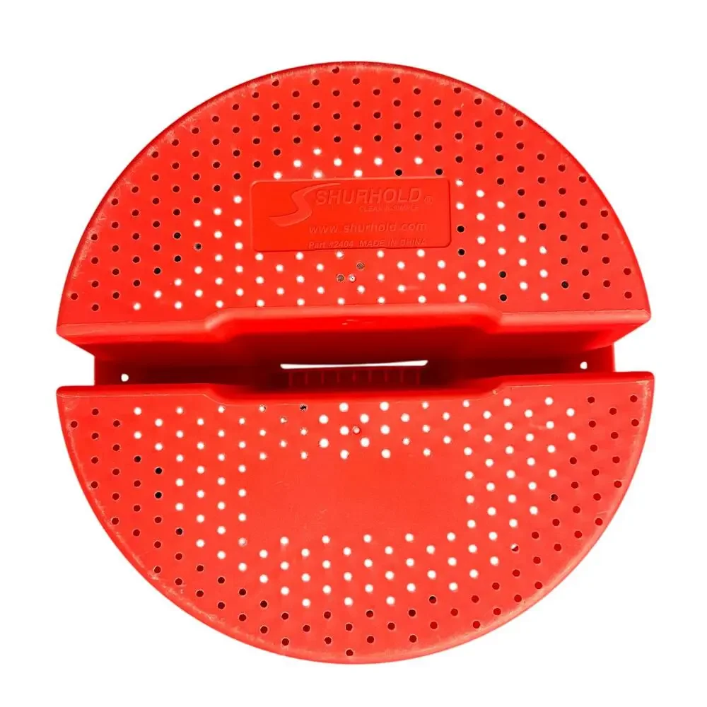 SHUROLD Bucket Caddy Perforated Bottom Red NEW